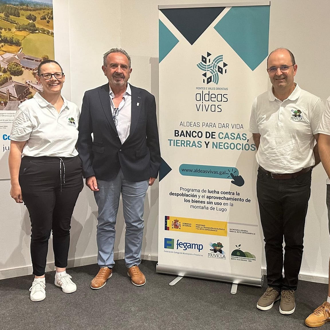 MUVICLA,  MUSEO VIVO E INTEGRADO DO CAMPO E DA LOCOMOCIÓN AGRARIA, PROMOVE O PROXECTO “ALDEAS VIVAS” EN MADRID.