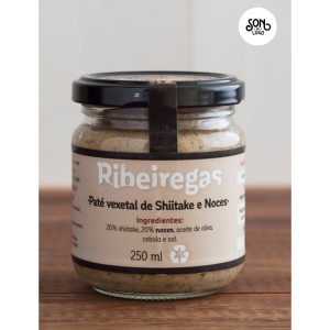 Paté de shiitake y nueces - Ribeiregas