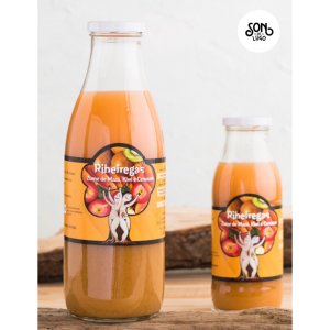 Zumo de manzana, kiwi y zanahoria - Ribeiregas